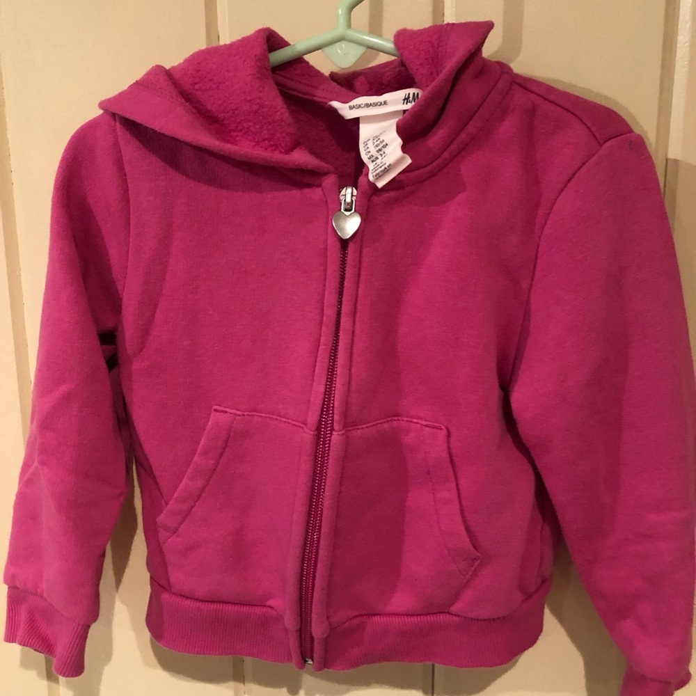 H&M 3/4T PINK Hoodie